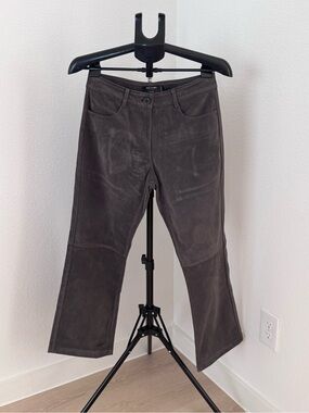 Religion London Gray Suede Jeans